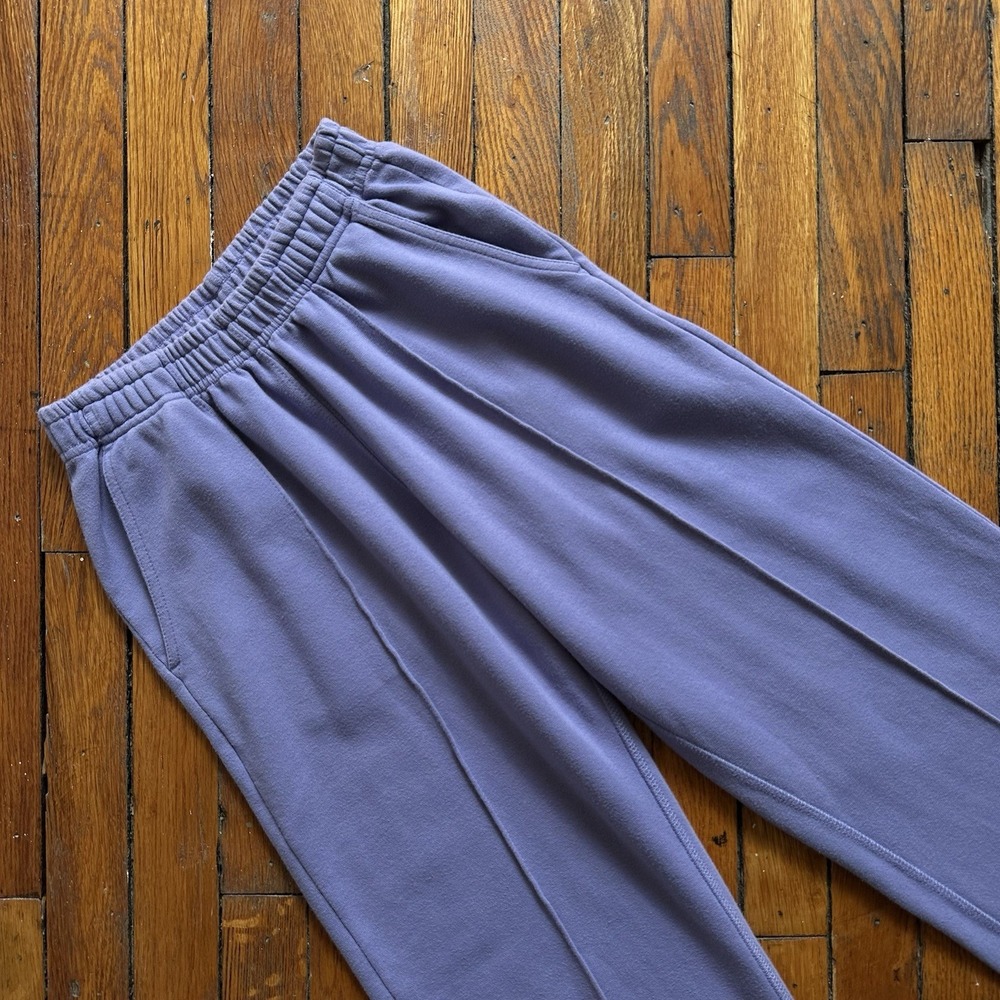 Big Bud Press Many Colors Wide Leg Cotton Sweatpants Size XXS 28" Inseam Purple - Picture 2 of 10